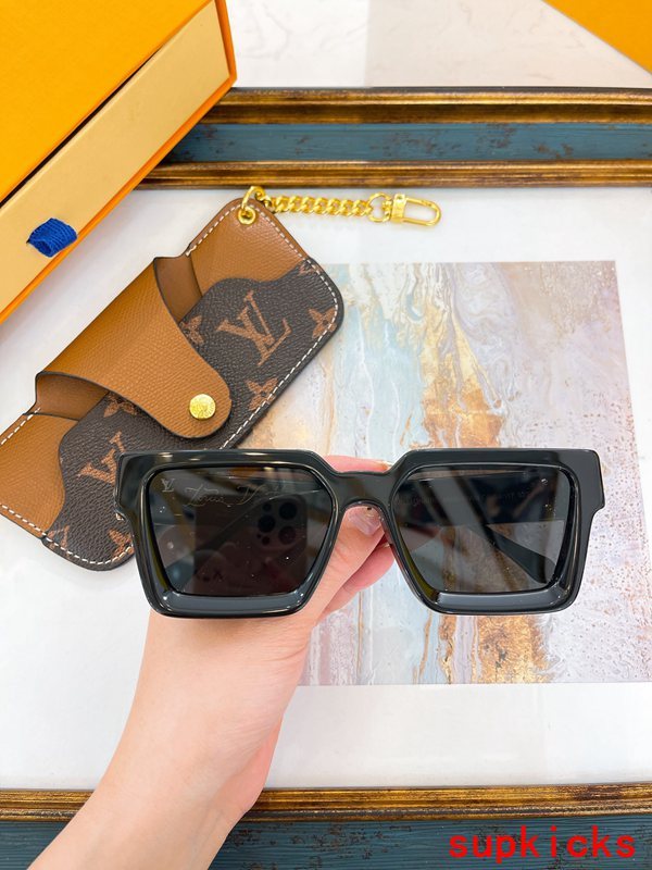Front view of Louis Vuitton unisex sunglasses