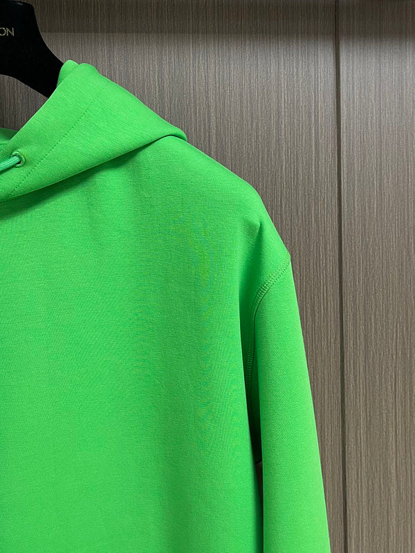 Full styled look of Louis Vuitton luxury clothing with logo-detail design