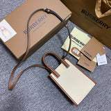 Polished Vegan Leather Handbag - Signature Hardware Accents | Women's Everyday Carry Handbag #1127 - side angle view (image 2) of designer-inspired handbag