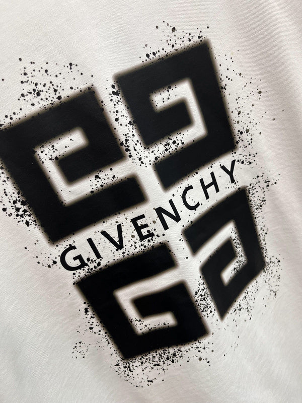 Flat lay presentation of Givenchy luxury clothing with runway-inspired design