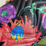 Front view of signature polished women's handbag – women's luxury handbag