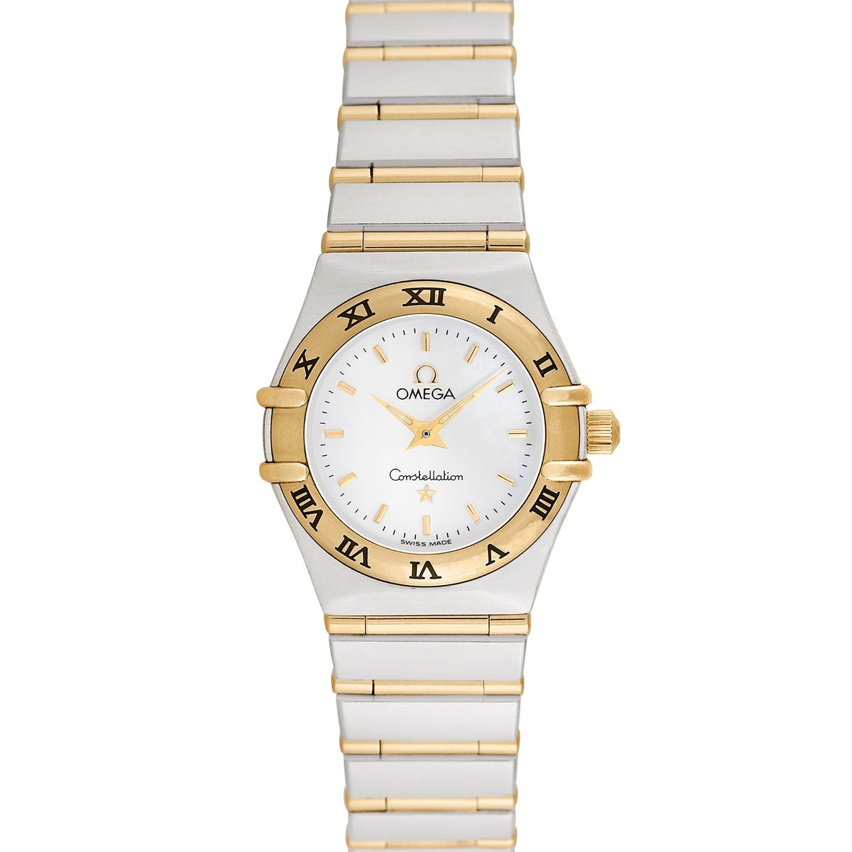 Side view of Omega women's watch