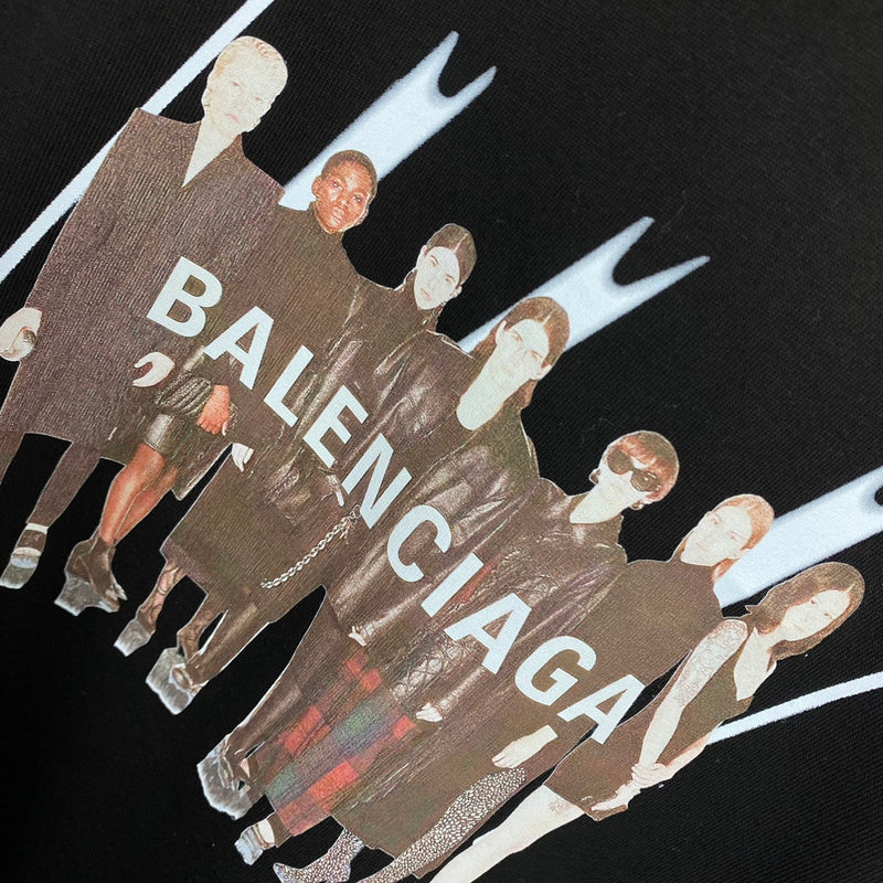Balenciaga t-shirt angled view — premium authentic designer style