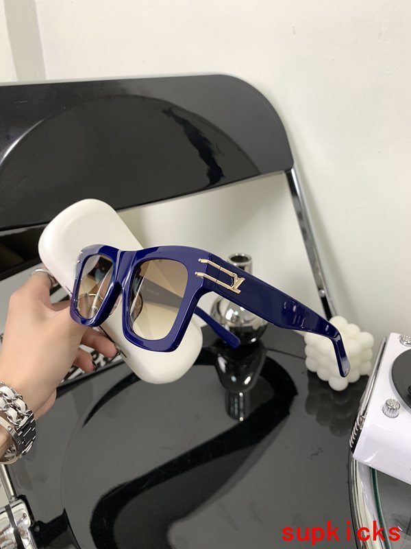 Front view of Louis Vuitton unisex sunglasses
