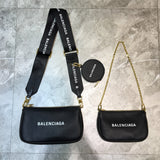 Timeless Premium PU Leather Handbag - Sleek Minimalist Lines | Women's Premium Handbag #981 - front view (image 1) of designer-inspired handbag