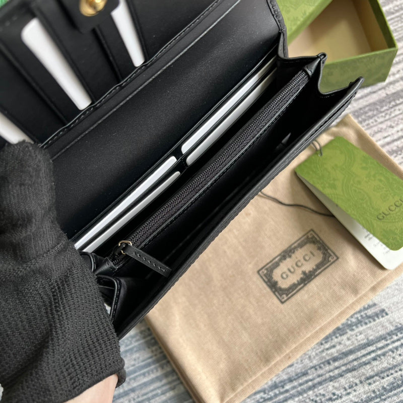 Side view of timeless structured handbag