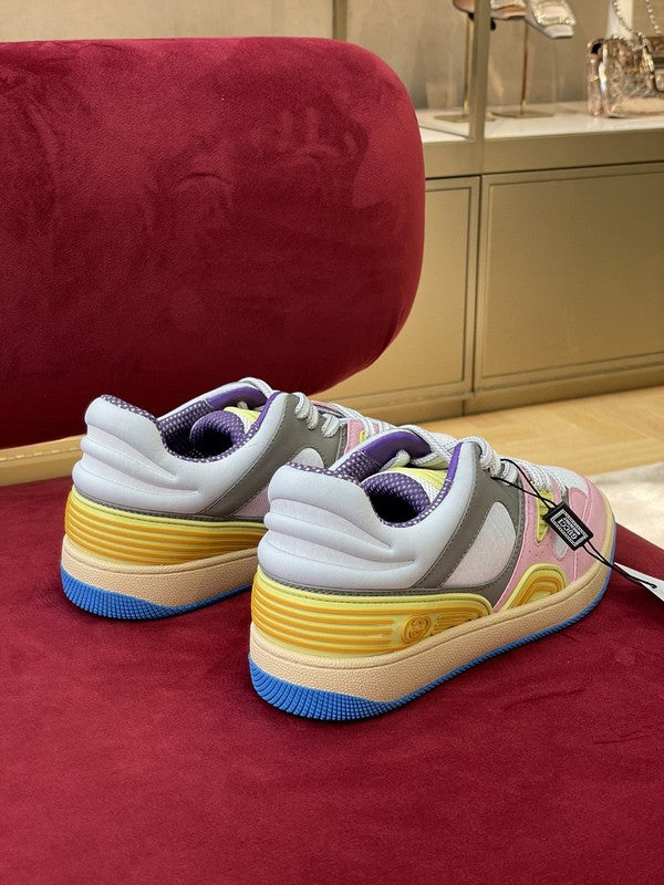 Gucci stone beige luxury sneakers view 7 premium leather build