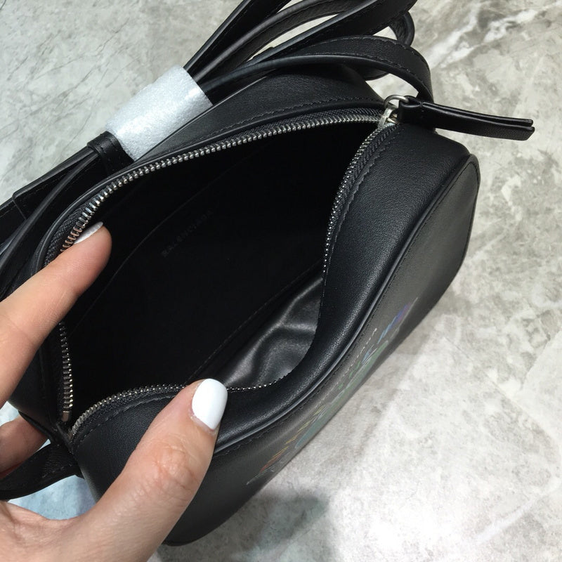 Understated Vegan Leather Handbag - Polished Finish | Women's Designer-Inspired Purse #810 - styled full view (image 7) of designer-inspired handbag