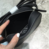 Understated Vegan Leather Handbag - Polished Finish | Women's Designer-Inspired Purse #810 - styled full view (image 7) of designer-inspired handbag