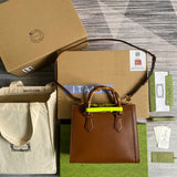 Close-up detail of classic chic women's handbag – women's statement bag