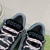 Gucci sneakers detailed view showing premium designer craftsmanship
