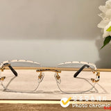Front view of Cartier unisex sunglasses