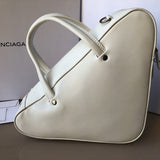 Classic Vegan Leather Handbag - Understated Luxury Look | Women's Everyday Carry Handbag #903 - close-up detail shot (image 3) of designer-inspired handbag
