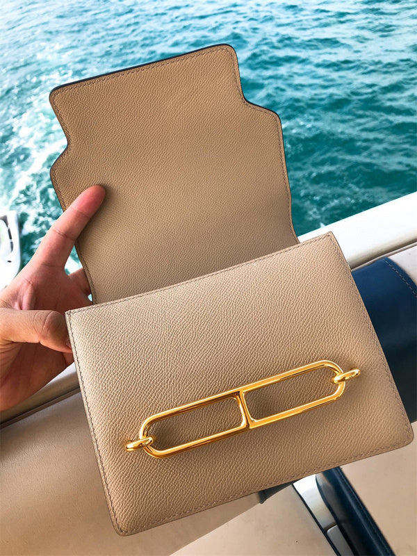  elegant shoulder bag detail view showing craftsmanship