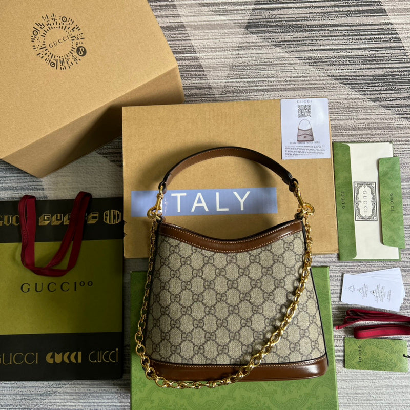 Front view of structured chic women's handbag – women's luxury handbag