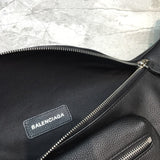 Polished Vegan Leather Handbag - Signature Hardware Accents | Women's Premium Handbag #259 - side angle view (image 2) of designer-inspired handbag