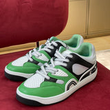 Gucci fresh white-and-black luxury sneakers view 8 streetwear statement look