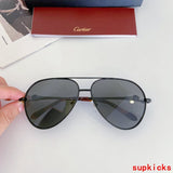 Front view of Cartier unisex sunglasses