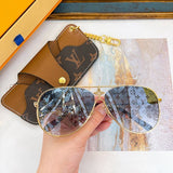 Full view of Louis Vuitton unisex sunglasses