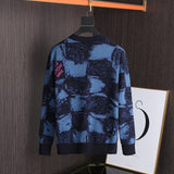 Side profile of Louis Vuitton luxury clothing with runway-inspired design
