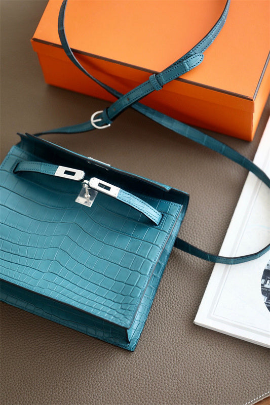 Close-up detail of sculpted bag design