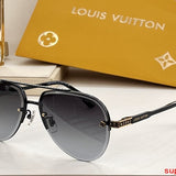 Side view of Louis Vuitton unisex sunglasses