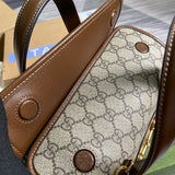 Close-up detail of signature chic women's handbag – women's luxury handbag