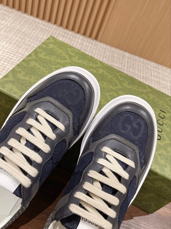 Gucci two-tone luxury sneakers view 5 streetwear statement look
