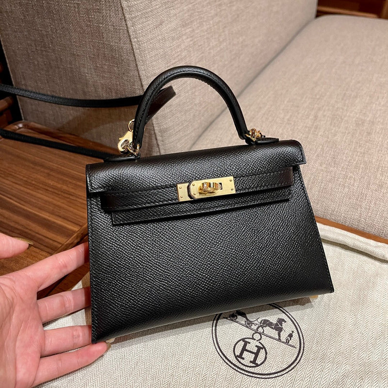 Interior view of understated premium bag
