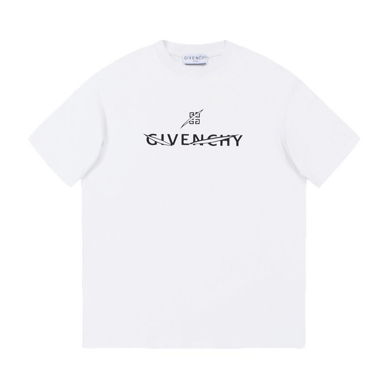 Back view of Givenchy luxury clothing with monogram-inspired silhouette