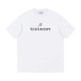 Back view of Givenchy luxury clothing with monogram-inspired silhouette
