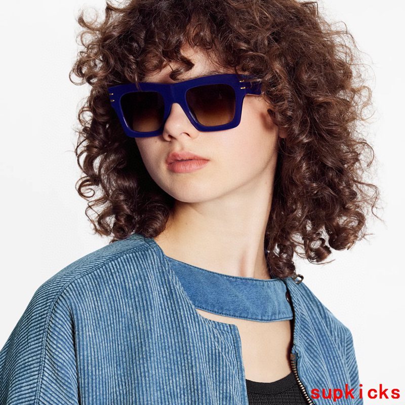 Angled view of Louis Vuitton unisex sunglasses