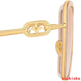 Full view of Louis Vuitton unisex sunglasses