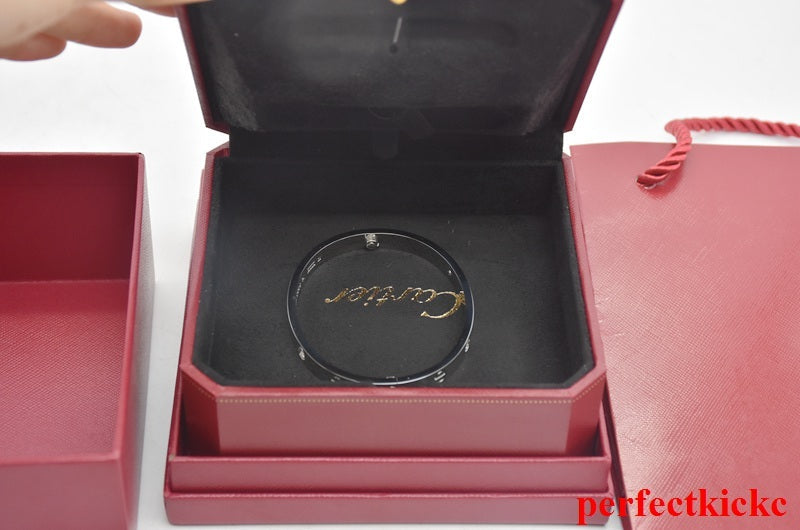 Side view of Cartier unisex jewelry piece