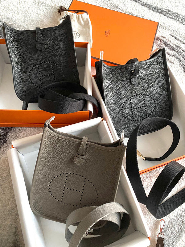 Close-up detail of minimalist bag design