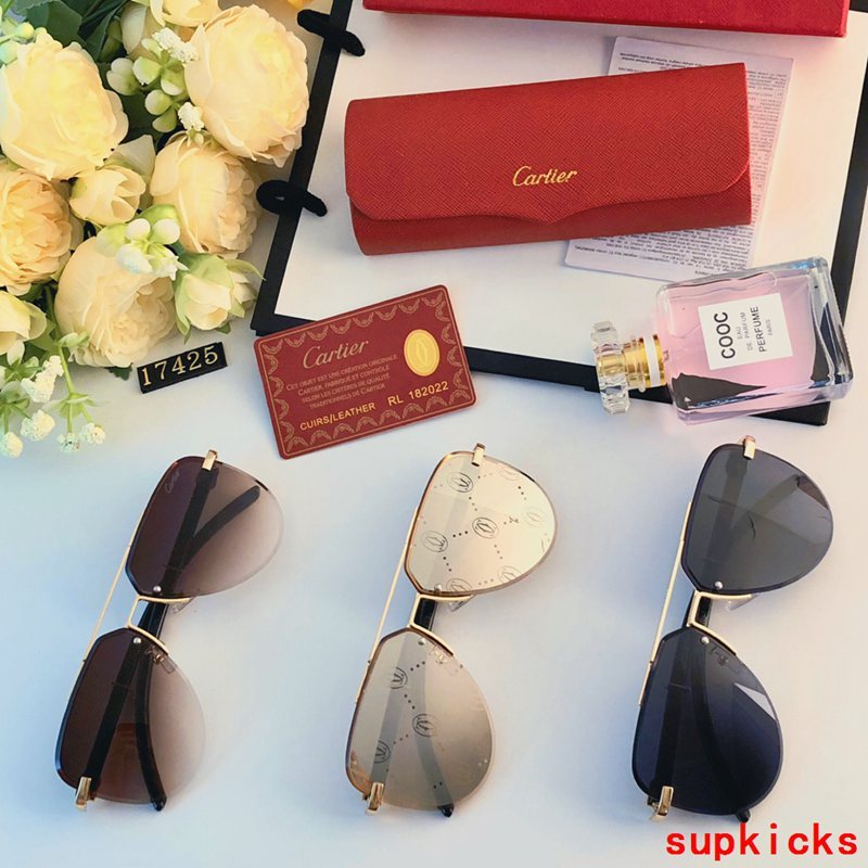 Front view of Cartier unisex sunglasses