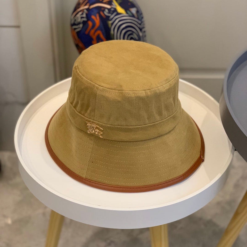 Side view of Burberry unisex cap