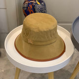 Side view of Burberry unisex cap