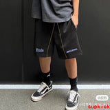 Front view of Rhude luxury clothing with contemporary cut