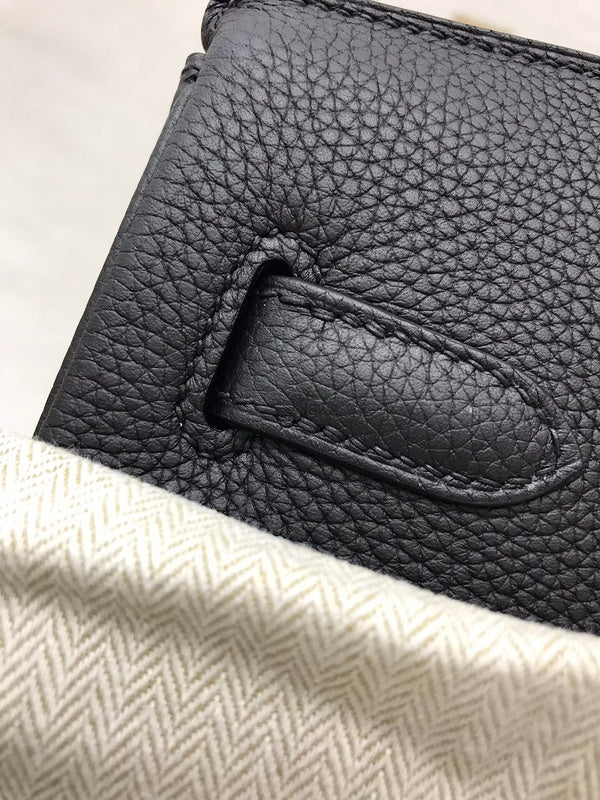 Close-up detail of refined bag design