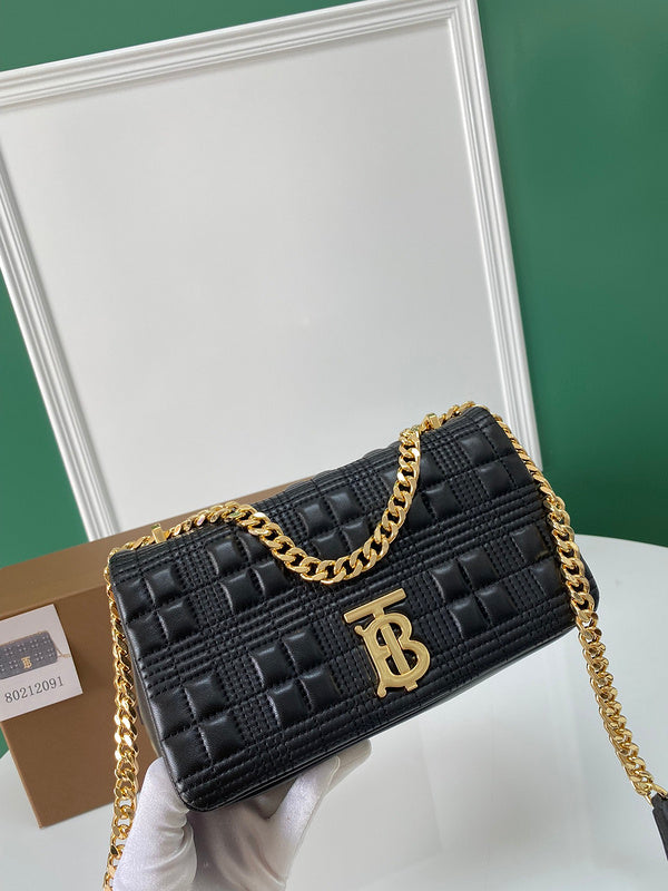 Sophisticated Premium PU Leather Handbag - Modern Structured Build | Women's Statement Accessory #1112 - back view (image 4) of designer-inspired handbag