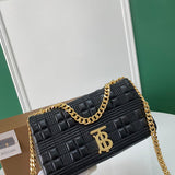 Sophisticated Premium PU Leather Handbag - Modern Structured Build | Women's Statement Accessory #1112 - back view (image 4) of designer-inspired handbag