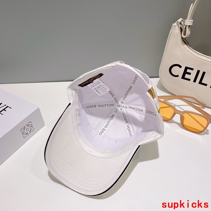 Side view of Louis Vuitton unisex cap