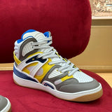 Gucci fresh white-and-black luxury sneakers view 8 sleek tonal finish