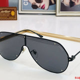 Side view of Cartier unisex sunglasses