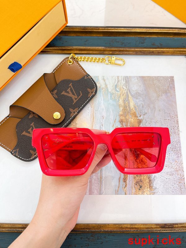 Front view of Louis Vuitton unisex sunglasses