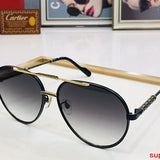Side view of Cartier unisex sunglasses