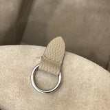 Front view of modern premium women's handbag – women's statement bag