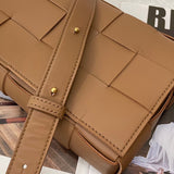 Polished Faux Leather Handbag - Modern Structured Build | Women's Luxury Handbag #1619 - interior view (image 6) of designer-inspired handbag