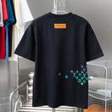Side profile of Louis Vuitton cotton t-shirt with signature branding